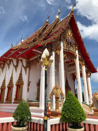 Wat Chalong in Phuket, Thailand. Wat Chalong is a Buddhist temple in Phuket, Thailand.