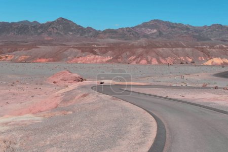Straße in der Atacama-Wüste, Antofagasta, Chile