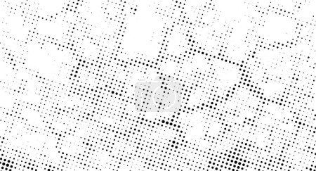 a black and white halftone vintage pattern set, grunge  wall texture background with halftone dot,  abstract dots square, halftone pattern, random dots, spot, bitmap, noise, mesh,