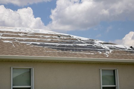 Roof still not fixed right before the next hurricane season