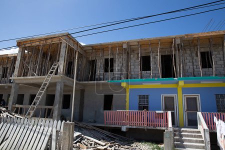 Foto de Construcción en Centroamérica para apartamento - Imagen libre de derechos