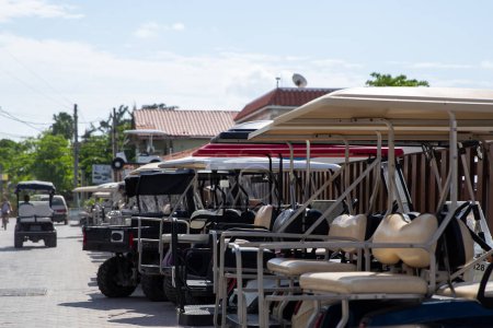 Vermietung von Island Golf Carts in Belize