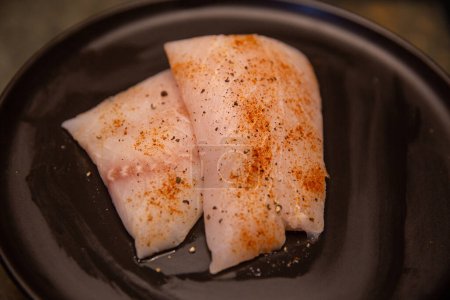 Portioned Red Snapper Filets with Cajun Seasoning