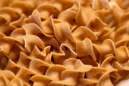 Close up of  Whole Wheat Spiral Pasta