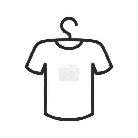 Illustration for Drying clothes icon vector design illustration - Royalty Free Image