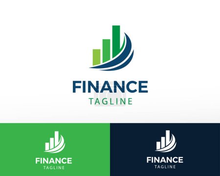 Téléchargez les illustrations : Finances logo consulter logo diagramme logo skyline logo bâtiment logo - en licence libre de droit