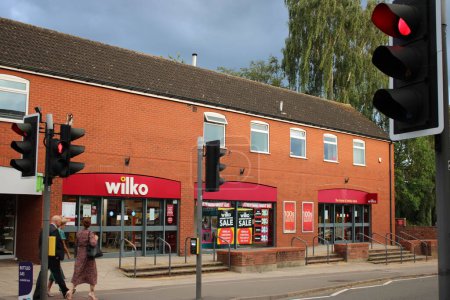 Photo for Syston, Leicestershire, UK, August 18th 2023 Wilko retail store, Melton Road, Syston - Royalty Free Image