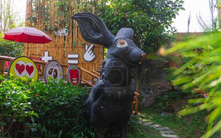Foto de Parque de conejos en Coban Lanang Batu, Java Oriental, Indonesia - Imagen libre de derechos