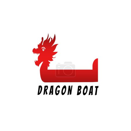 Fiesta del festival del barco del dragón, ilustración del festival del barco del dragón