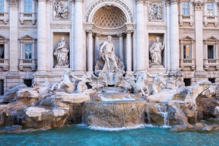 Foto de Fontana de Trevi, Roma, Italia - Imagen libre de derechos