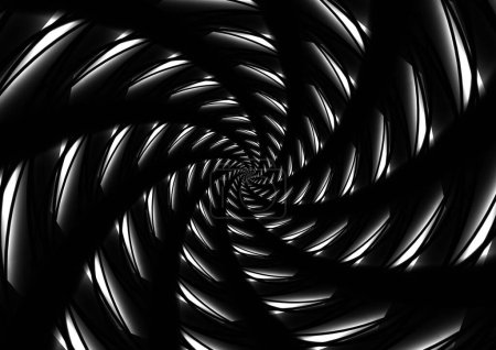 Téléchargez les photos : Fond abstrait Spirale Noir et Blanc. - en image libre de droit