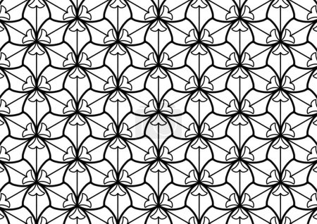 Téléchargez les photos : Texture de fond abstraite motif de forme géométrique. Grande conception pour le papier d'emballage de couverture textile de tissu. - en image libre de droit