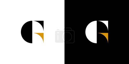 Einfaches und modernes G-Logo-Design