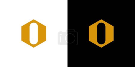 Simple and bold O logo design