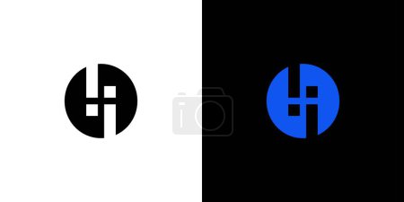 Modern and unique I logo design