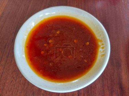 Indonesian food recipe : Red chili sauce