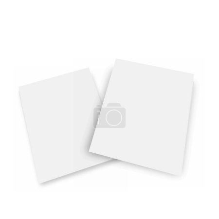 Photo for Blank of realistic business cards template. Vector illustration. - Royalty Free Image