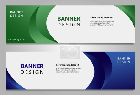 Illustration for Vector abstract banner. Geometric header, background. Vibrant coupon template. - Royalty Free Image