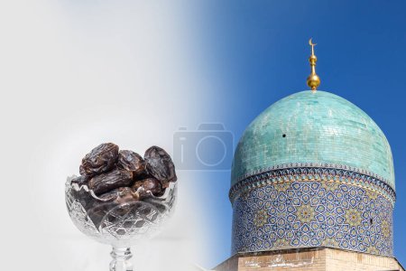Foto de Antecedentes del sagrado mes musulmán del Ramadán - Imagen libre de derechos