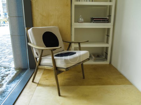 Téléchargez les photos : Fauteuil de chaise de style scandinave - en image libre de droit