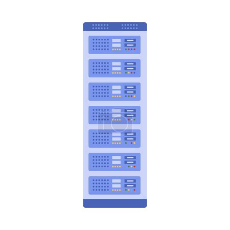 Serverschrank, Rechenzentrumsausrüstung zur Darstellung von Informationsspeichervektoren