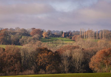 Téléchargez les photos : Haute campagne weald près d'Ashburnham est Sussex sud-est de l'Angleterre Royaume-Uni - en image libre de droit