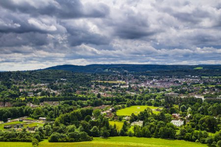 Photo for A walk in July along box hill in surrey north downs south east England - Royalty Free Image