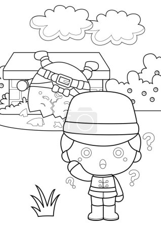 Téléchargez les photos : Histoires classiques mignonnes au lit Humpty Dumpty Egg and Soldier Activité de coloriage de bande dessinée pour enfants et adultes - en image libre de droit