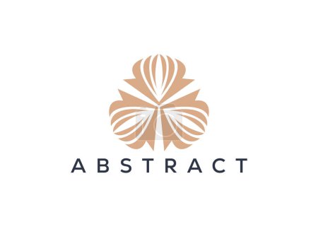 Creative and minimal Abstract mark logo vector template. Abstract modern logo
