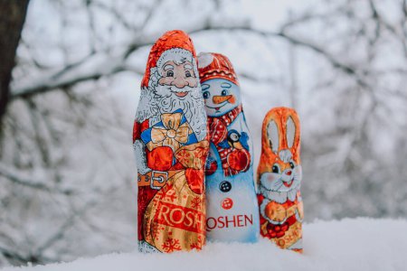 Photo for Roshen Confery Corporation. Winter holidays sweets - Royalty Free Image