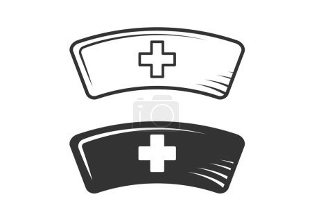 Foto de Vector de sombrero de enfermera, Vector de enfermera, Doctor, Enfermera, Salud, ilustración, Clip Art, ilustración médica, - Imagen libre de derechos