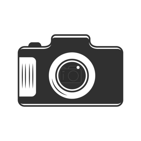 Ilustración de Silueta de cámara Vector, Silueta de fotografía, Icono de cámara, Vector de cámara, Icono de fotografía, Fotografía mundial, Día Mundial de la Fotografía, Logo de fotografía, Vector de fotografía, Ilustración de fotografía - Imagen libre de derechos