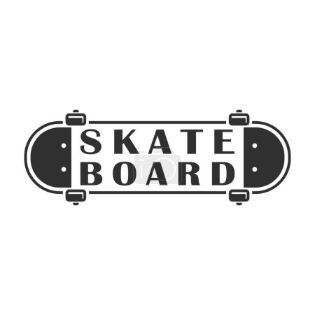 Ilustración de Colección de tipografía de skate, Urban Vibes Typography for Skateboarders, Set de tipografía de skate, Tipografía gráfica para deportes extremos, Tipografía de cultura de skate Ilustraciones, Tendencias de tipografía para arte de skate - Imagen libre de derechos