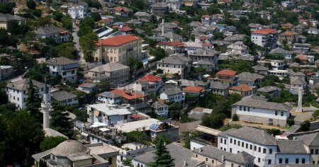 Verschiedene Sehenswürdigkeiten von Albanien touristischen Orten Reisefotos. Hohe Qualität 