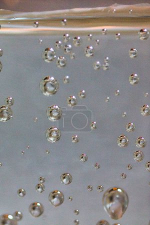 Photo for Water bubbles abstract macro shot - Royalty Free Image