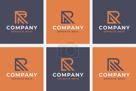 Téléchargez les photos : Lettre R Logo Pack - en image libre de droit