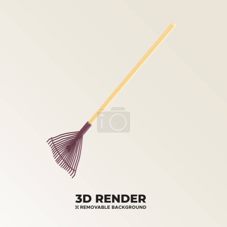 Illustration for Vector realistic 3 d plastic 3 d plastic cleaner icon isolated on background. - Royalty Free Image