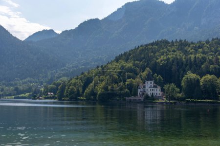 Lago Grundlsee, Alpes austríacos, Salzkammergut, Ausseerland, Austria