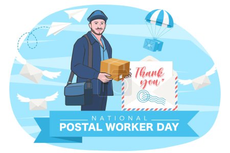 Nationaler Tag der Postangestellten.