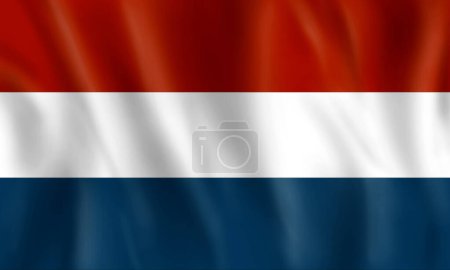 Foto de La Bandera de Holland o los Países Bajos. - Imagen libre de derechos