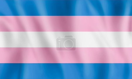 Photo for Transgender flag identity concept. - Royalty Free Image