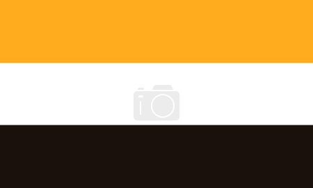 Illustration for Vector of Garifuna Flag. - Royalty Free Image