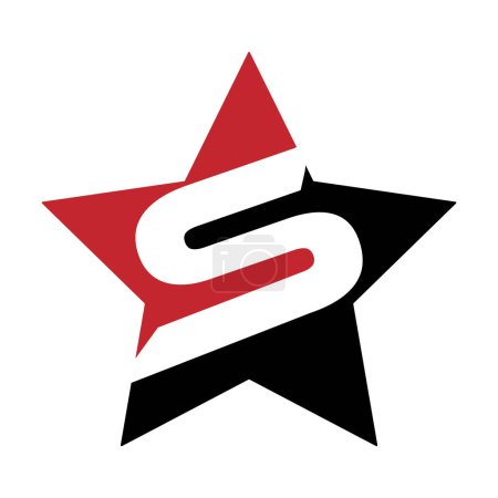 Modèle de logo étoile s