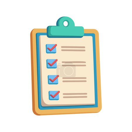 Ultimatives Checklisten-Symbol für Aufgabenmanagement und Produktivität