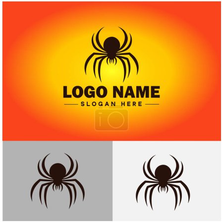 Spider Logo Vektor Kunst Ikone Grafiken für Firma Marke Business-Ikone Spider Logo Vorlage