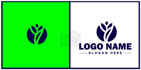 coffee bean icon logo Hot coffee shop Cafe food court store modern flat business vector logo