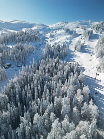 Téléchargez les photos : Hiver dans la station de ski - en image libre de droit