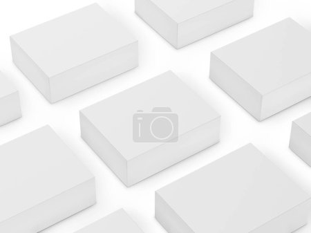 Téléchargez les photos : Boîte sur fond blanc - en image libre de droit