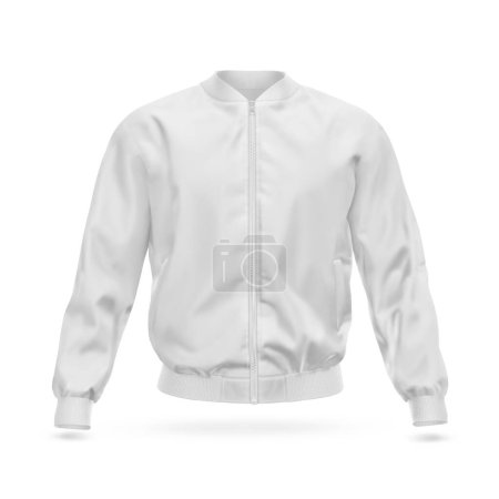 Photo for Jacket Front View on white background - Royalty Free Image