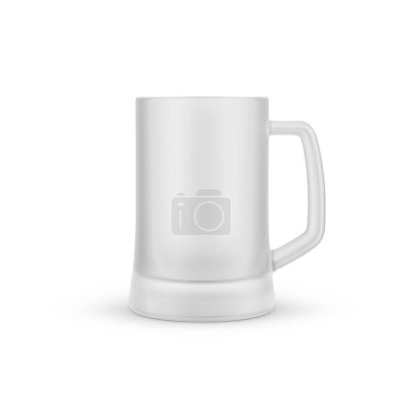 Beer Glass Frosted Mockup